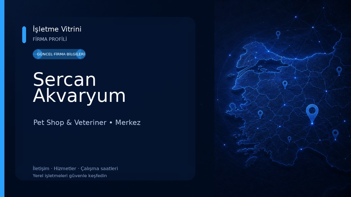 Sercan Akvaryum Pet Shop & Veteriner