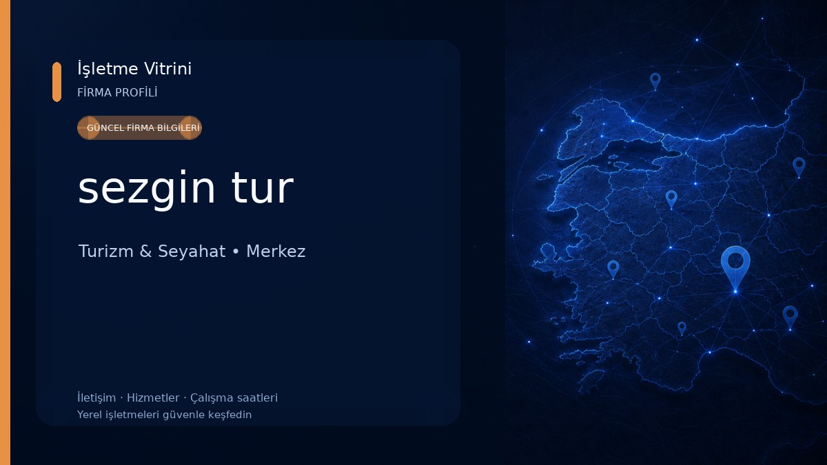 sezgin tur Turizm & Seyahat
