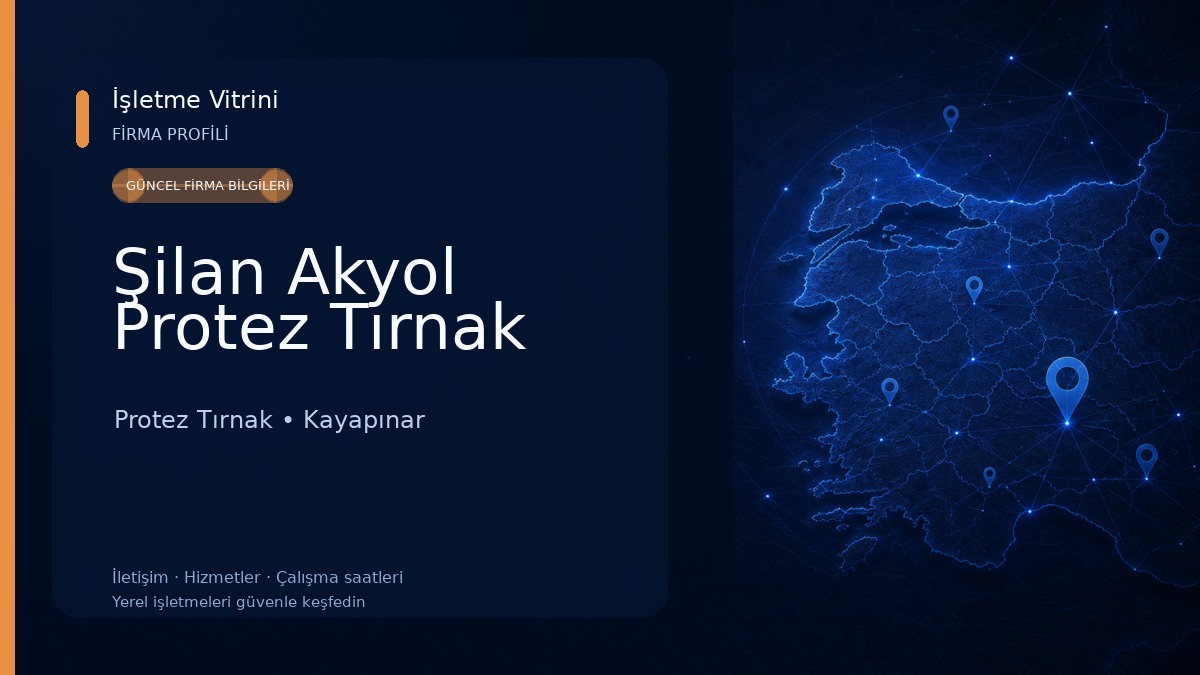 Şilan Akyol Protez Tırnak
