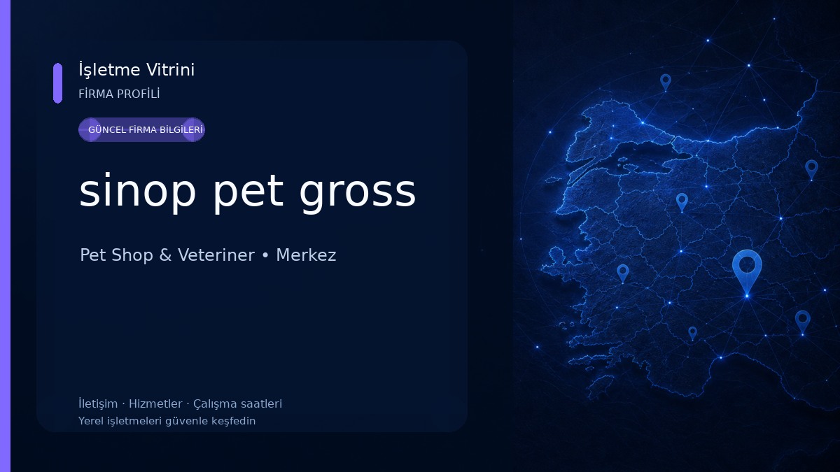 sinop pet gross