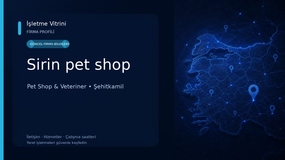 Sirin pet shop
