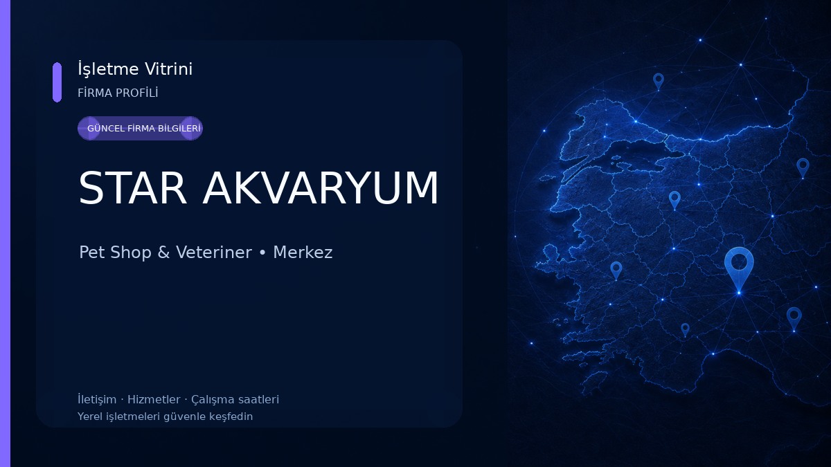 STAR AKVARYUM Pet Shop & Veteriner