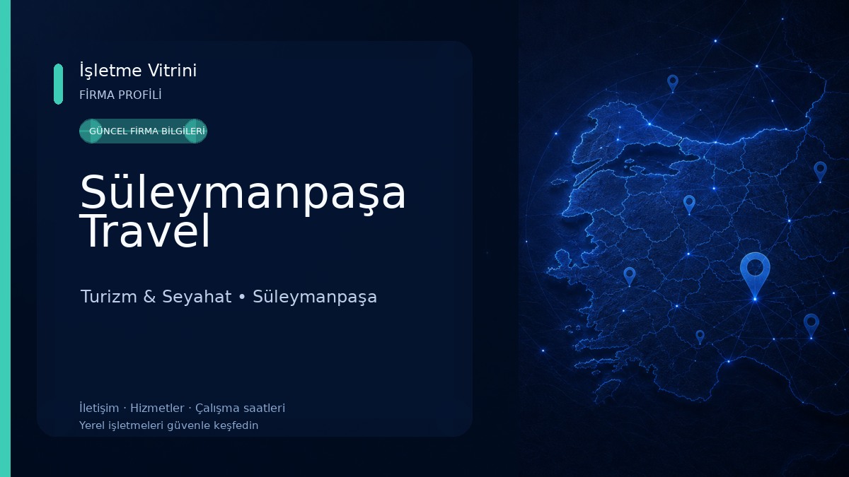 Süleymanpaşa Travel Turizm & Seyahat