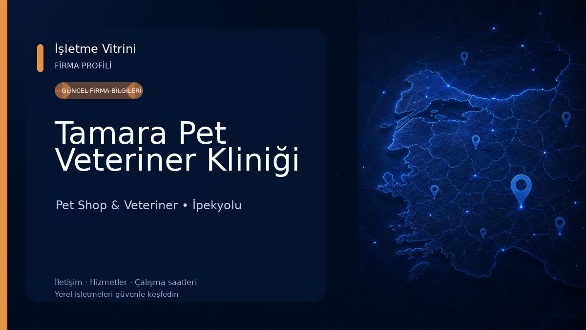 Tamara Pet Veteriner Kliniği Pet Shop & Veteriner