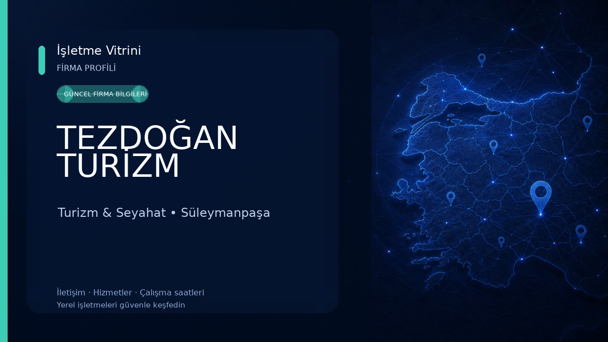 TEZDOĞAN TURİZM Turizm & Seyahat