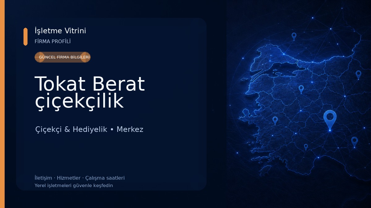 Tokat Berat çiçekçilik