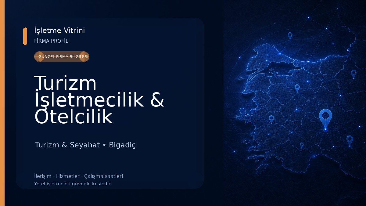Turizm İşletmecilik & Otelcilik Yüksekokulu Turizm & Seyahat