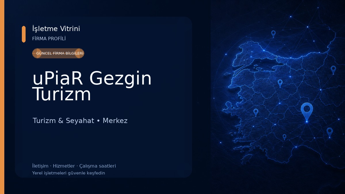 uPiaR Gezgin Turizm Turizm & Seyahat
