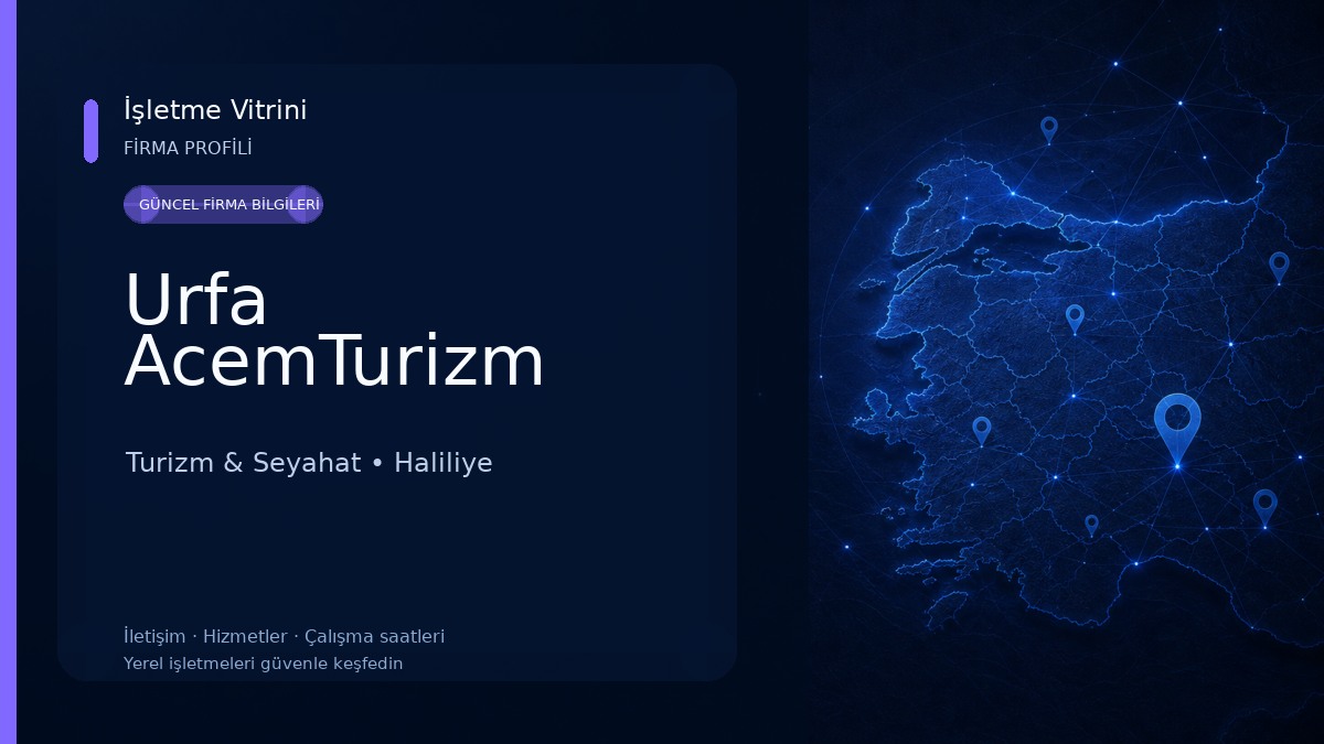 Urfa AcemTurizm Turizm & Seyahat