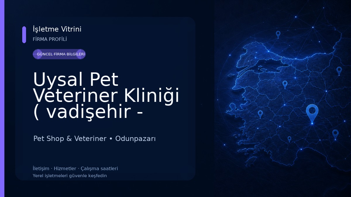 Uysal Pet Veteriner Kliniği ( vadişehir - emek - 71 evler)
