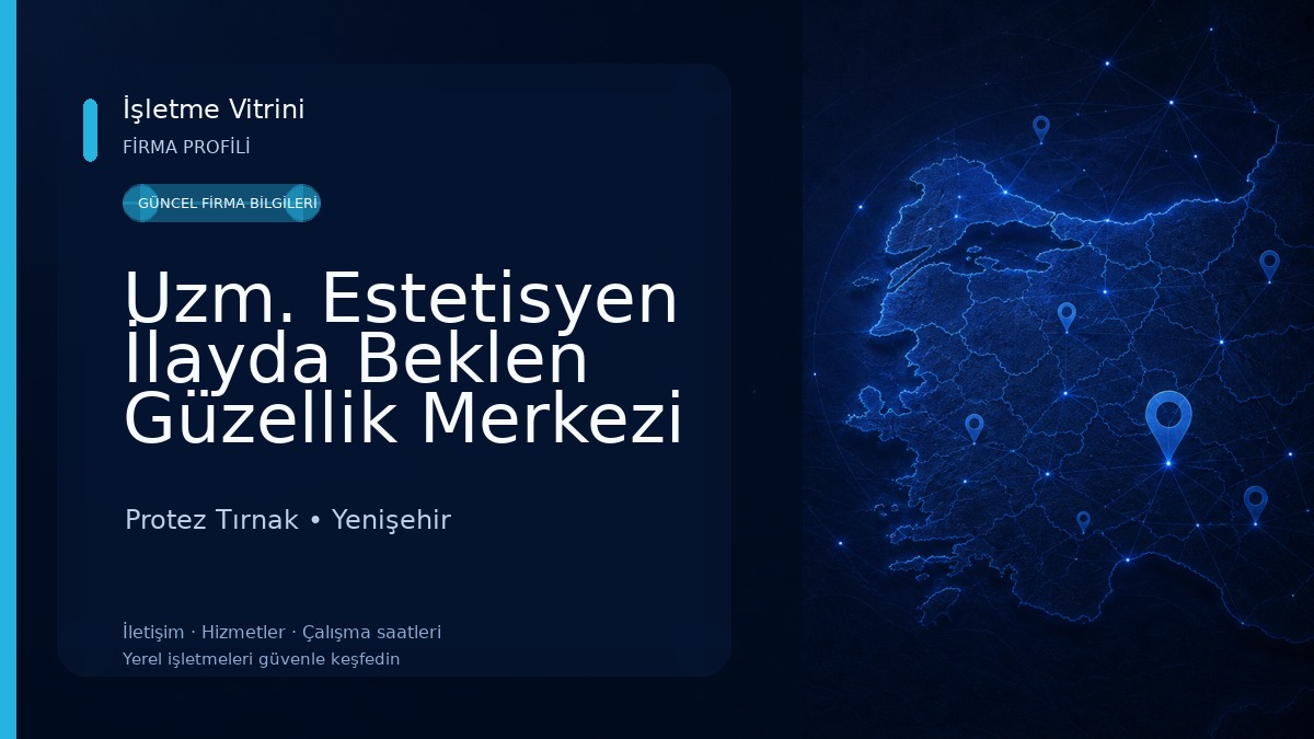 Uzm. Estetisyen İlayda Beklen Güzellik Merkezi