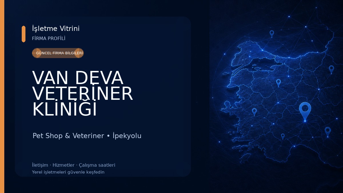 VAN DEVA VETERİNER KLİNİĞİ Pet Shop & Veteriner