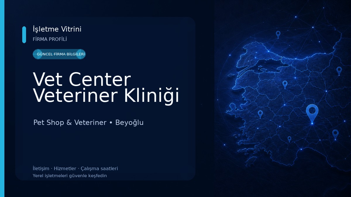 Vet Center Veteriner Kliniği Pet Shop & Veteriner