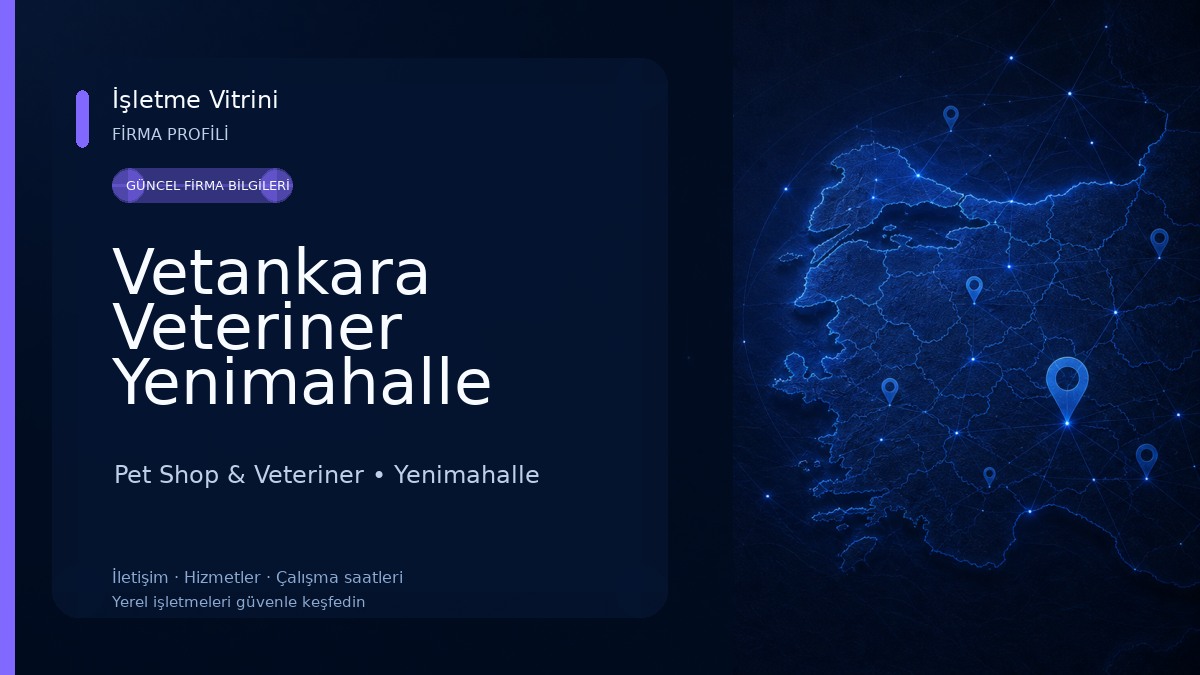 Vetankara Veteriner Yenimahalle Pet Shop & Veteriner