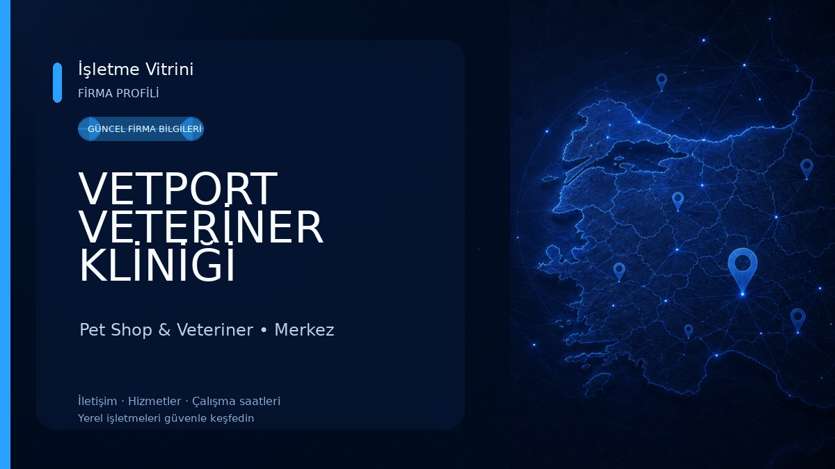 VETPORT VETERİNER KLİNİĞİ OSMANİYE MERKEZ Pet Shop & Veteriner