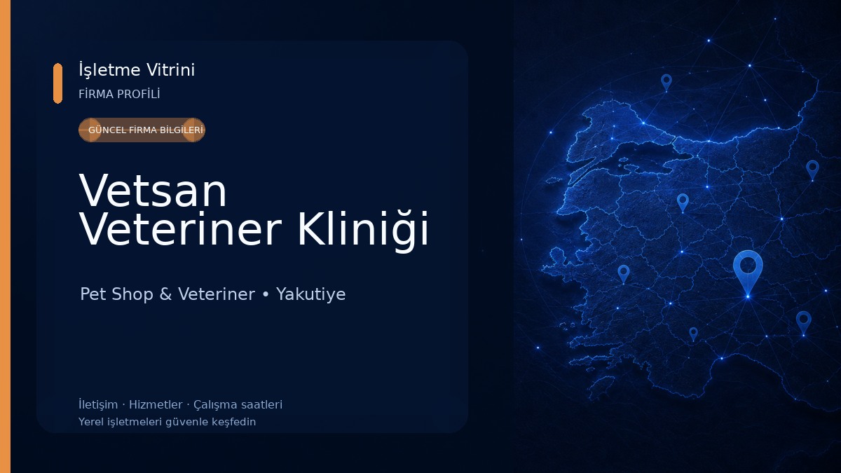 Vetsan Veteriner Kliniği Pet Shop & Veteriner