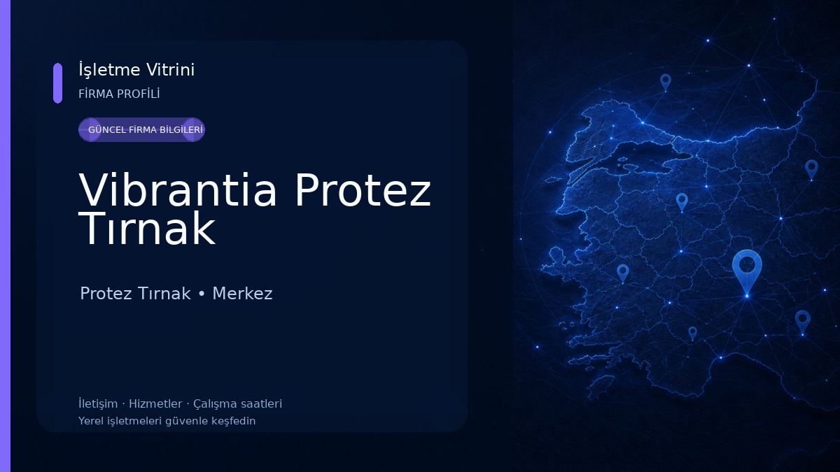 Vibrantia Protez Tırnak Protez Tırnak