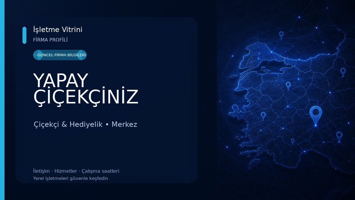 YAPAY ÇİÇEKÇİNİZ Çiçekçi & Hediyelik