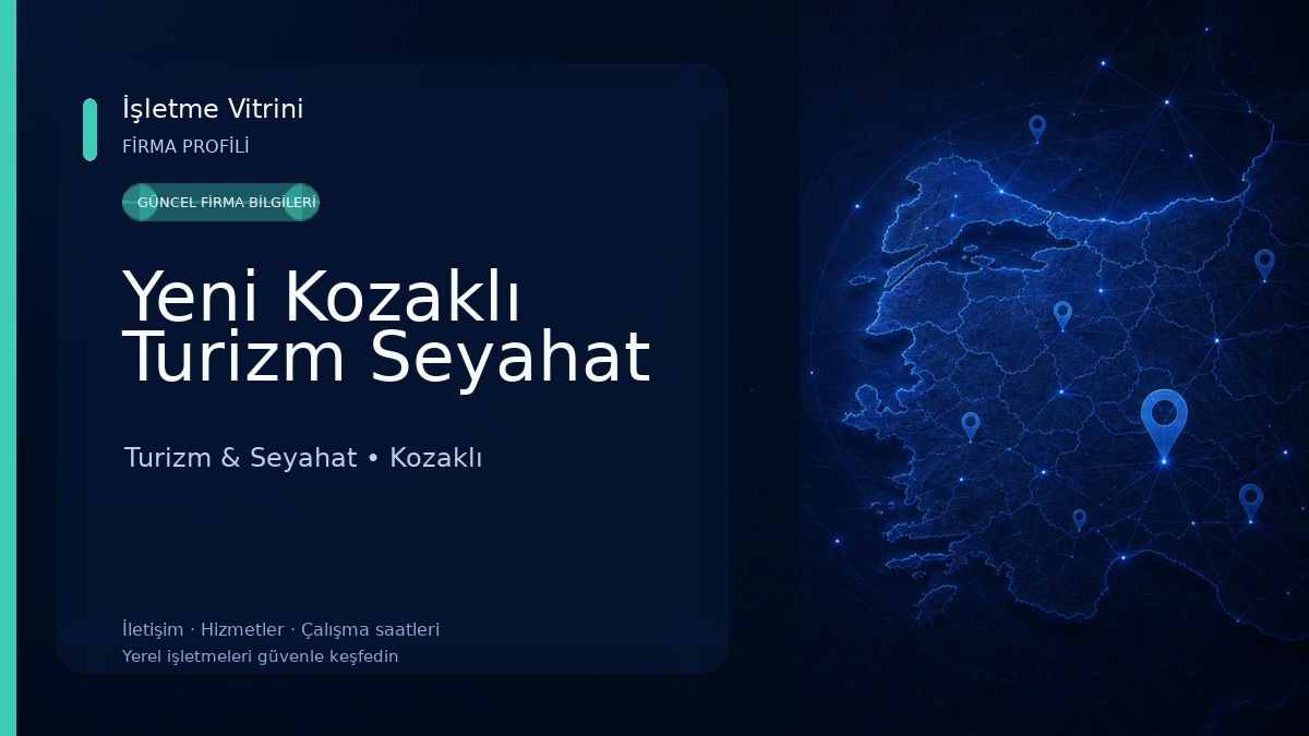 Yeni Kozaklı Turizm Seyahat Turizm & Seyahat