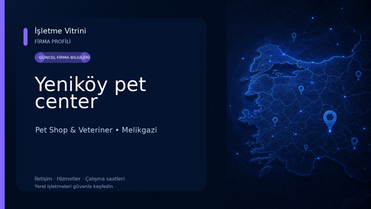 Yeniköy pet center