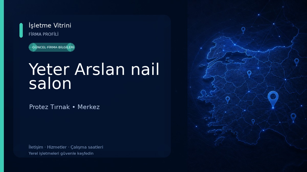 Yeter Arslan nail salon