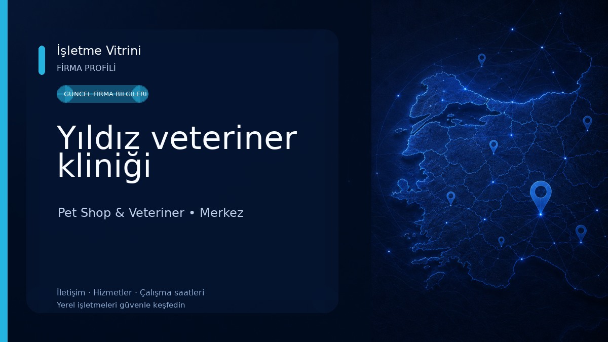 Yıldız veteriner kliniği Pet Shop & Veteriner