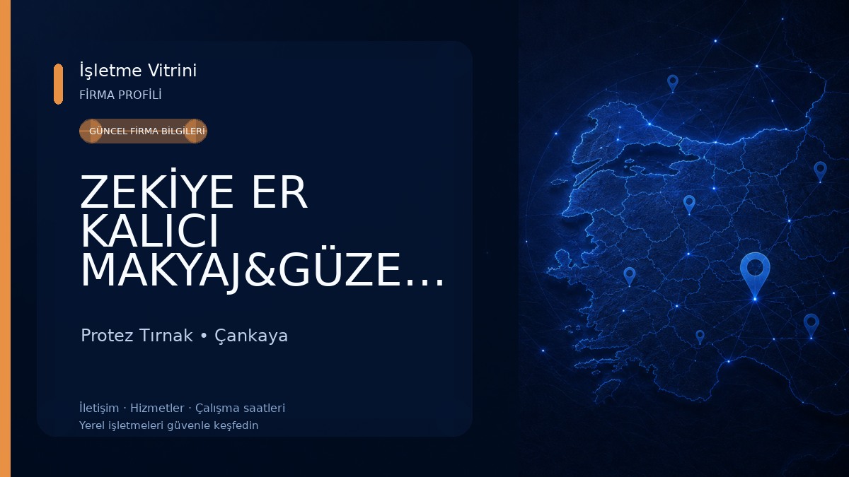 ZEKİYE ER KALICI MAKYAJ&GÜZELLİK MERKEZİ Protez Tırnak