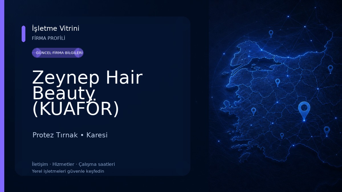 Zeynep Hair Beauty (KUAFÖR) Protez Tırnak