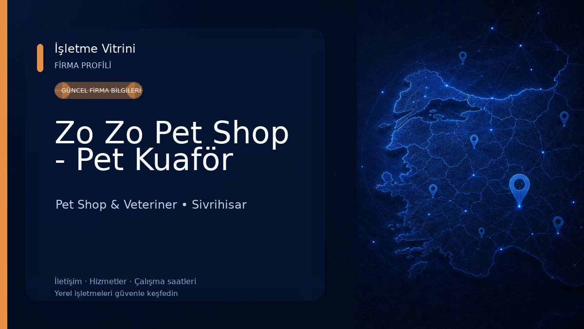 Zo Zo Pet Shop - Pet Kuaför